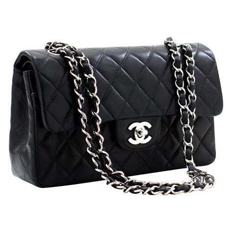 chanel 2.55 black silver|Chanel 2.55 bag for sale.